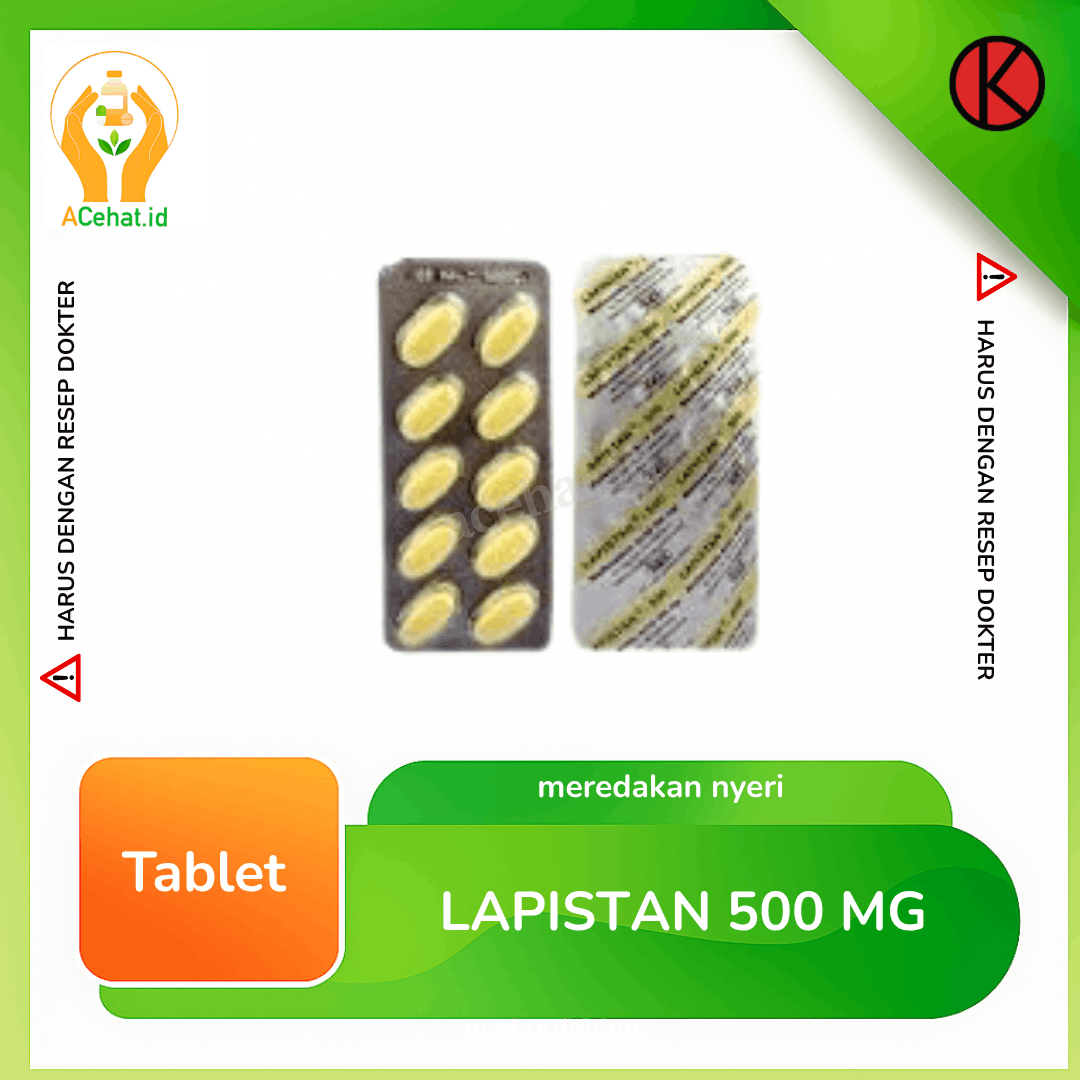 Lapistan 500 mg 10 Tablet