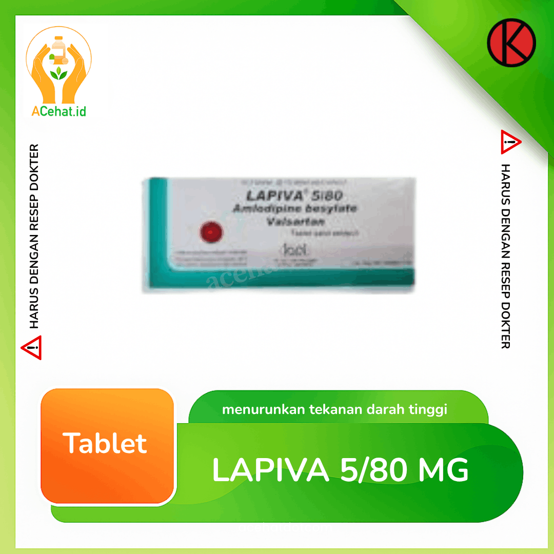 Lapiva 5/80 mg Tablet