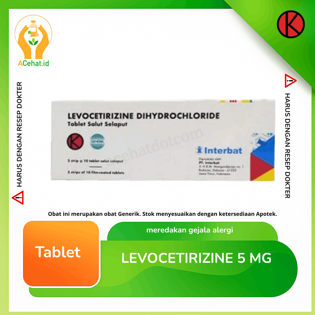 Levocetirizine 5 mg Tablet