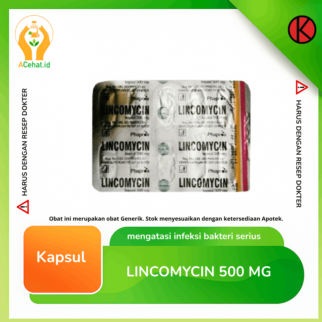 Lincomycin 500 mg Kapsul