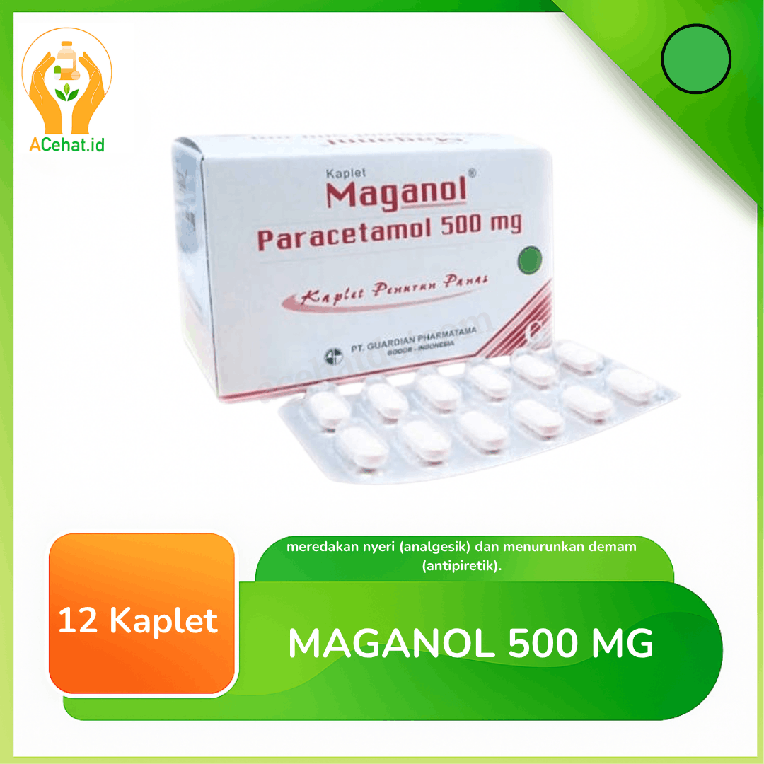 Maganol 500 mg 12 Kaplet