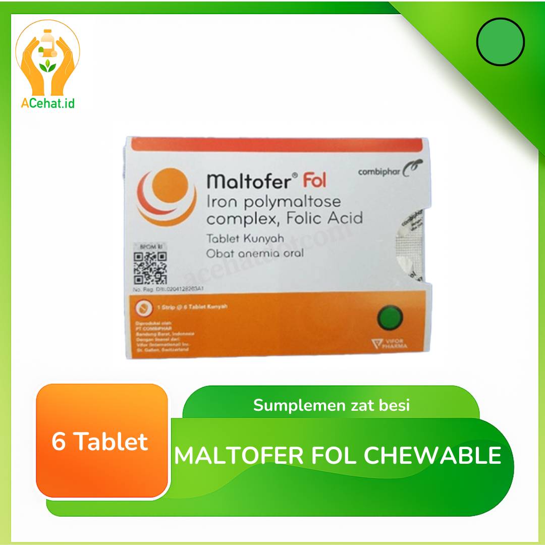 MALTOFER FOL CHEWABLE 5 strip @6 tab