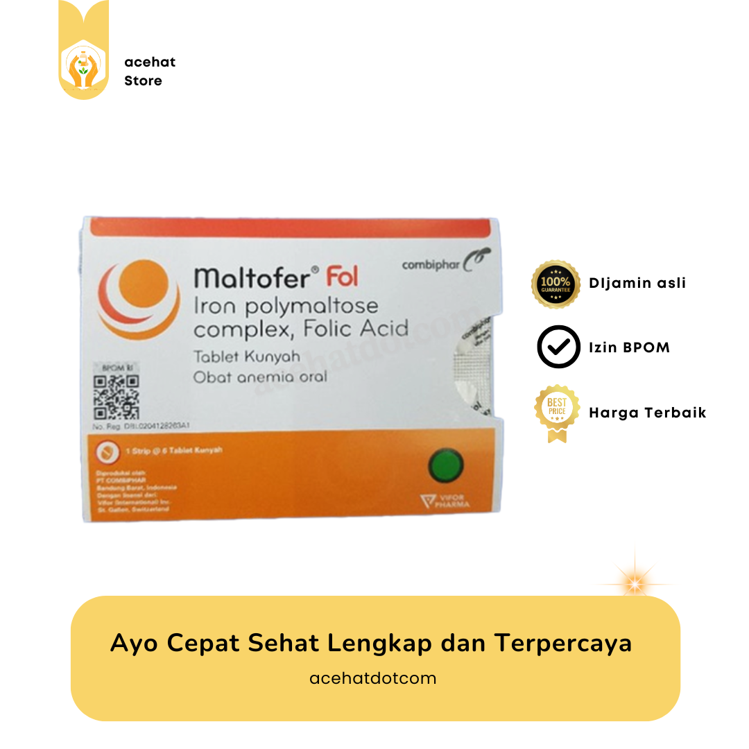 MALTOFER FOL CHEWABLE 5 strip @6 tab