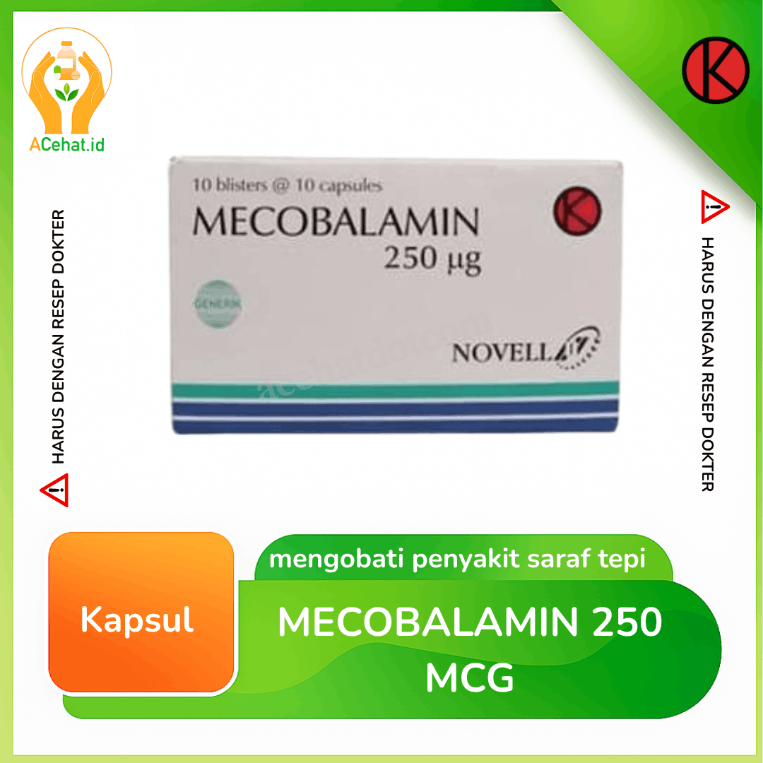 Mecobalamin 250 mcg 10 Kapsul