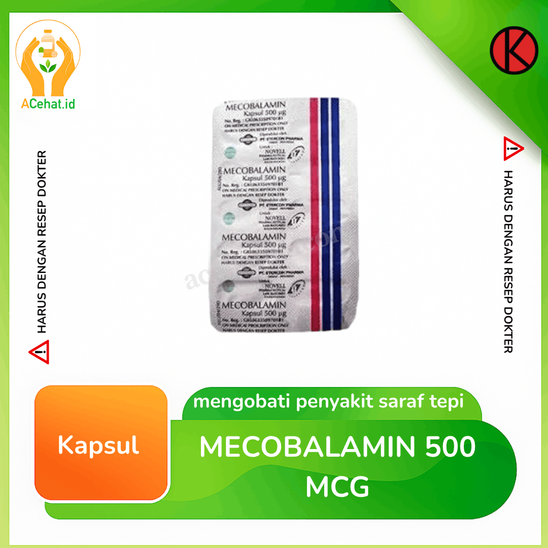 Mecobalamin 500 mcg 10 Kapsul