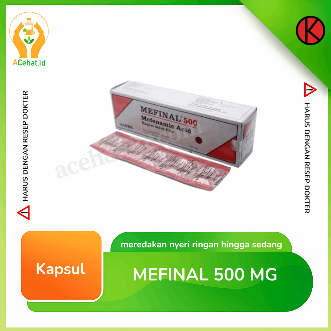 Mefinal 250 mg 10 Kapsul