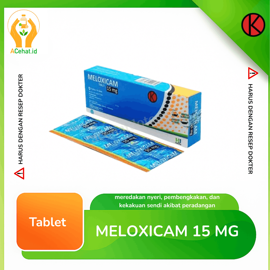 Meloxicam 15 mg 10 Tablet