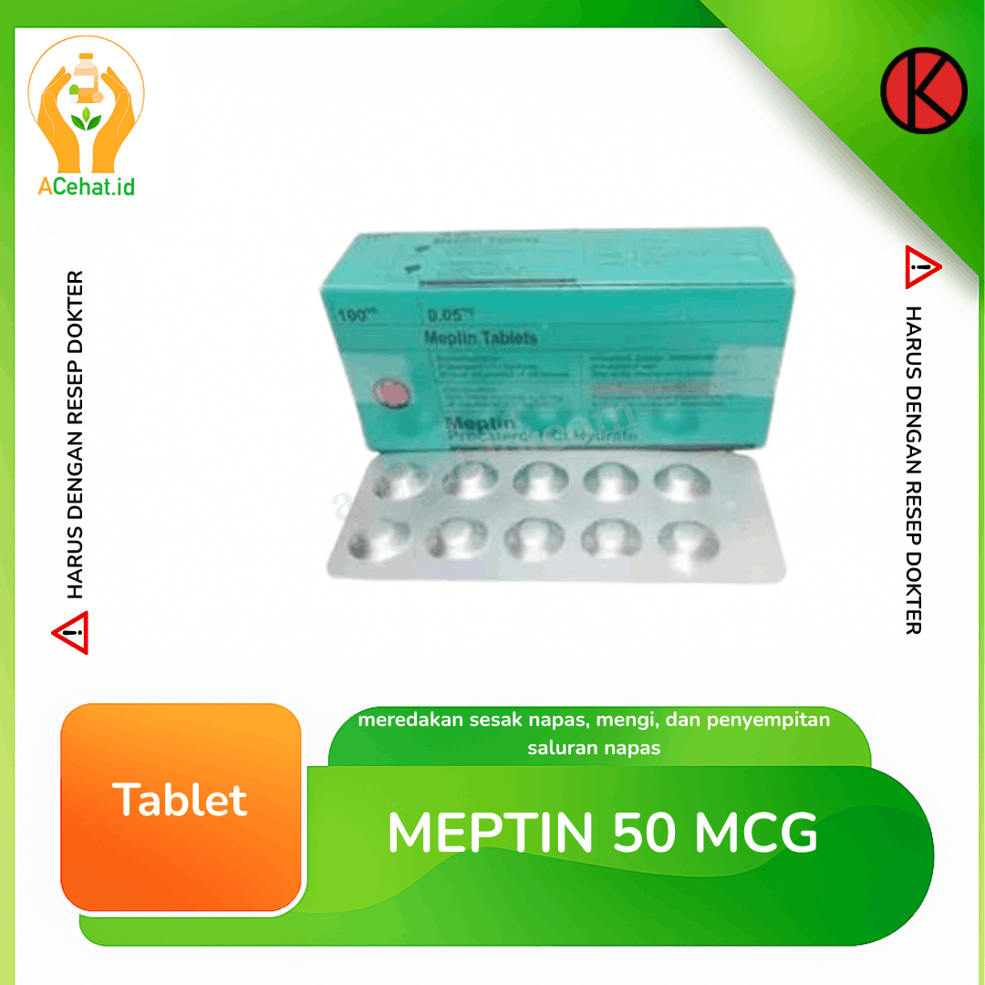 Meptin 50 mcg  Tablet