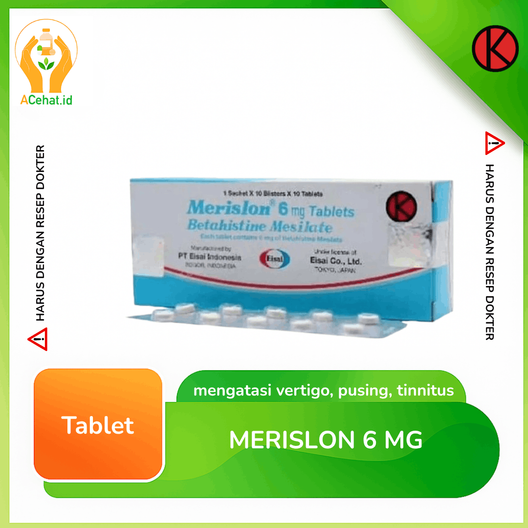 Merislon 6 mg Tablet