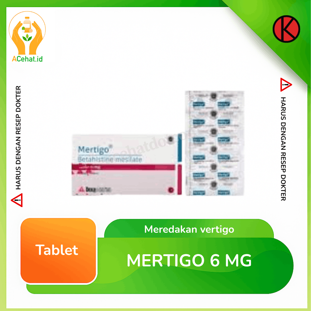 Mertigo 6 mg Tablet
