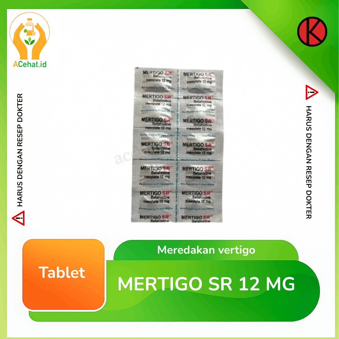 Mertigo SR 12 mg Tablet