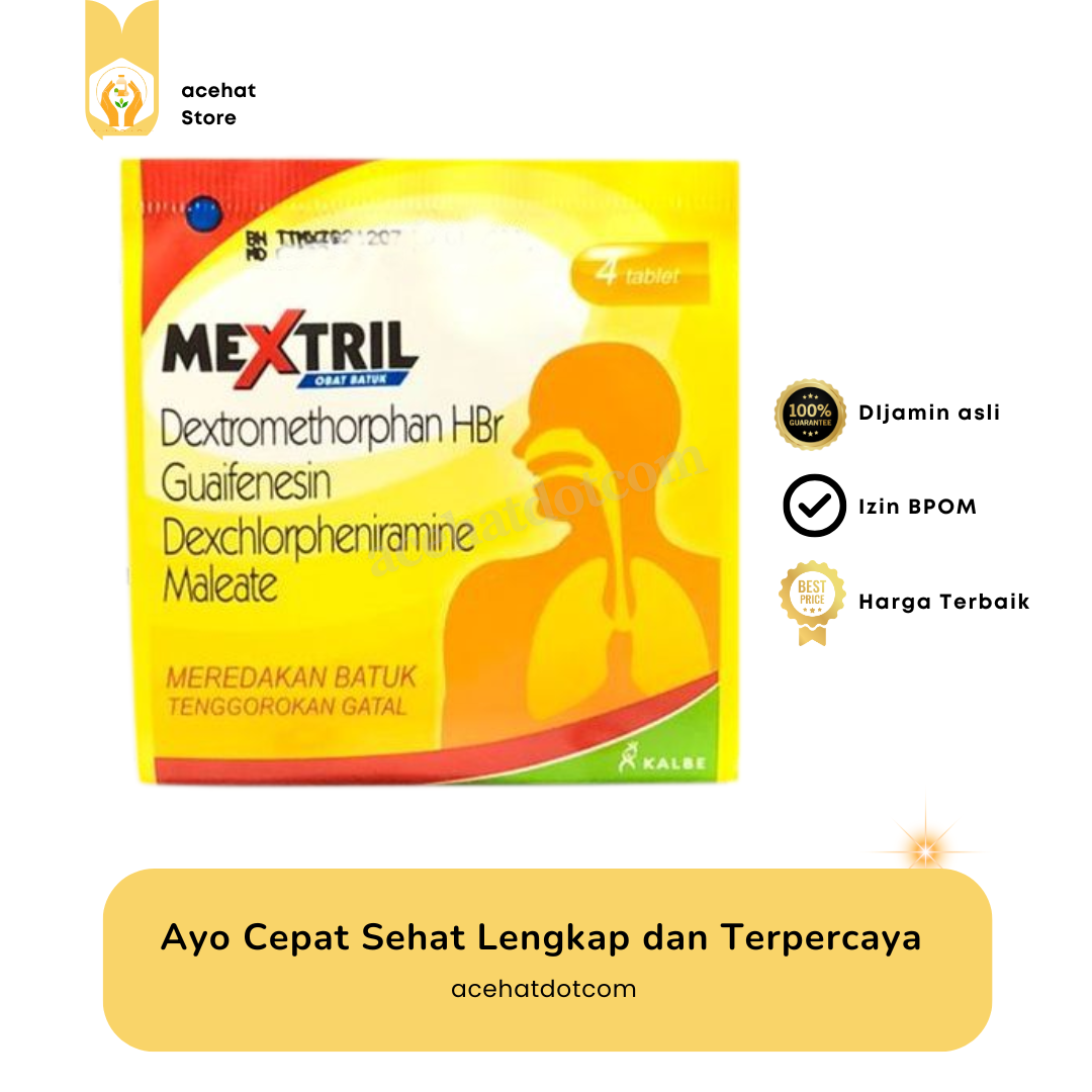 MEXTRIL BATUK BOX 25 STRIP @ 4 TAB