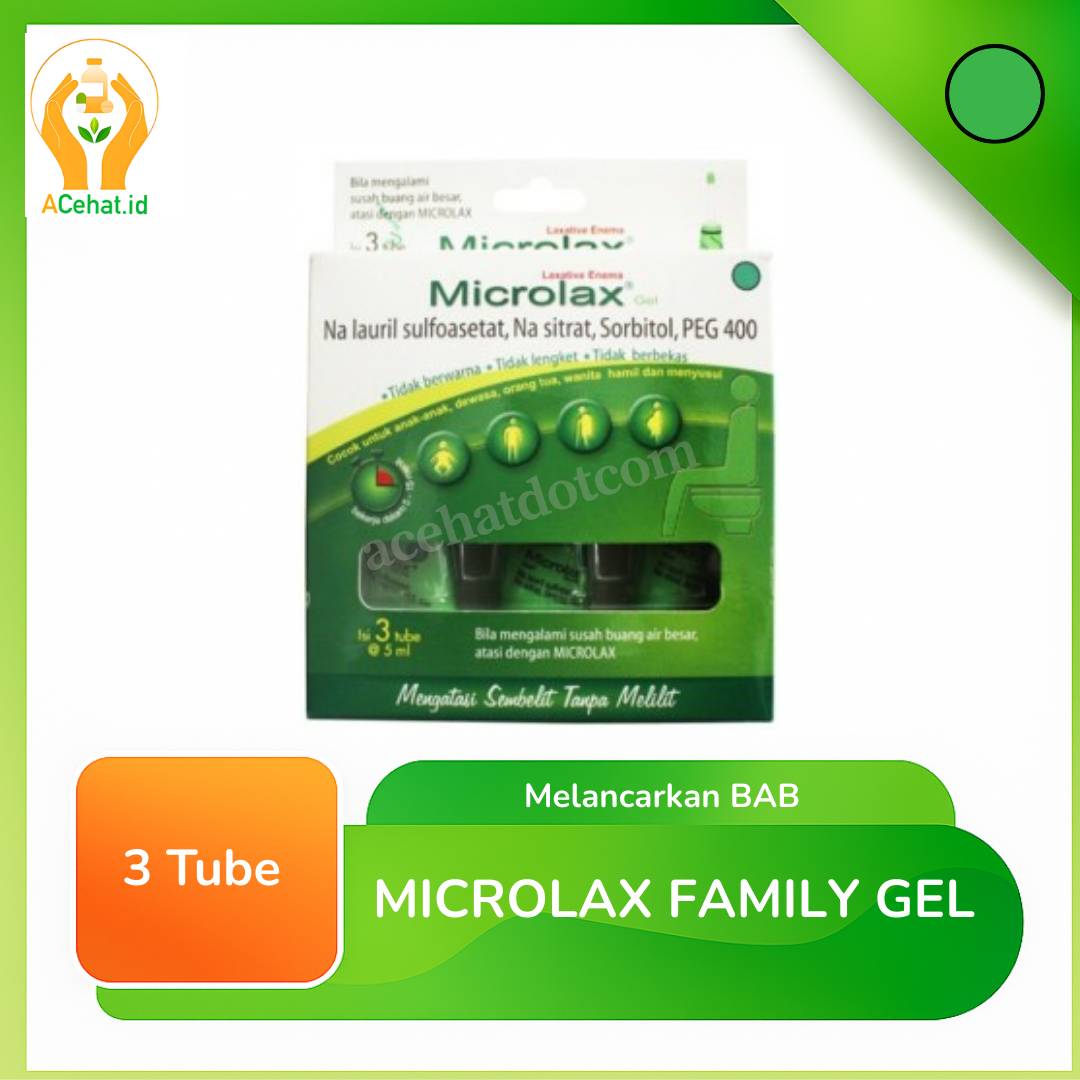 MICROLAX FAMILY GEL 3 Tube @ 5 ml 