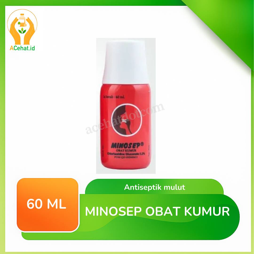MINOSEP OBAT KUMUR 0.2% 60 ML
