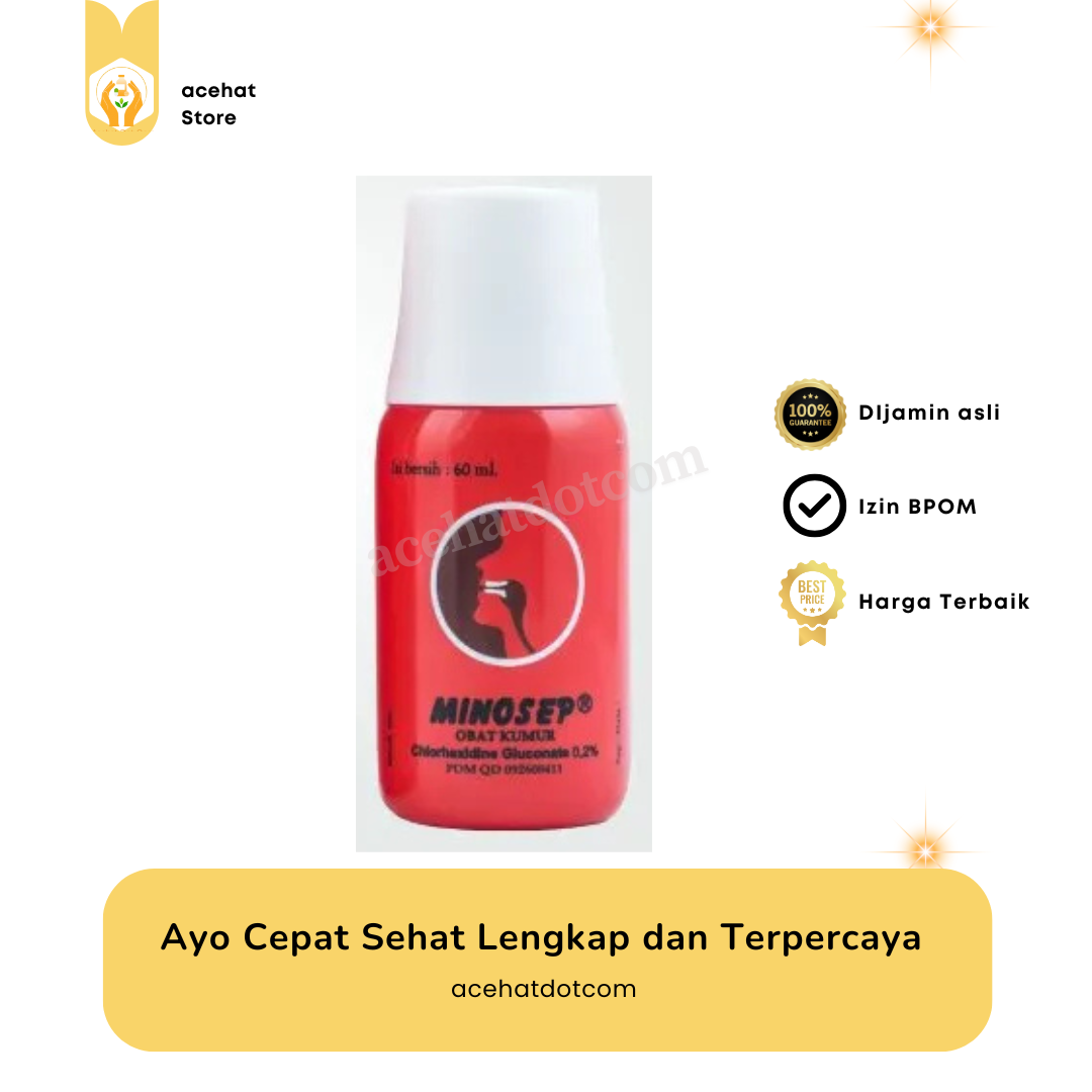 MINOSEP OBAT KUMUR 0.2% 60 ML