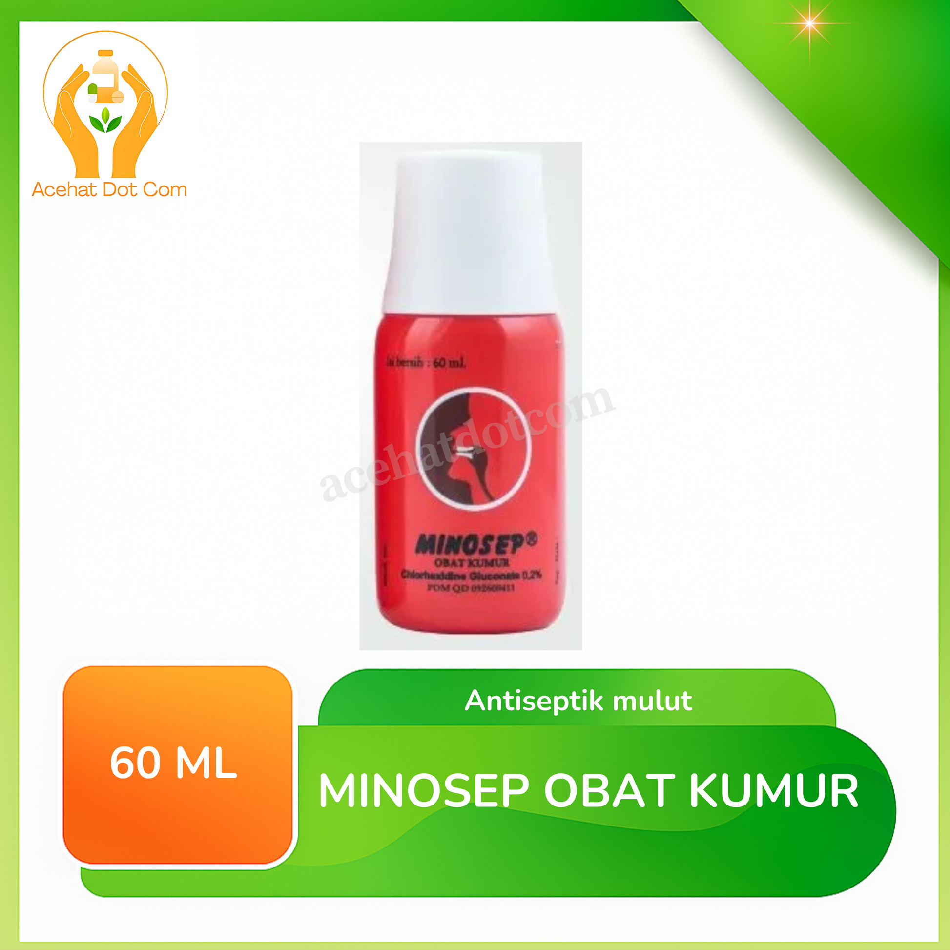 MINOSEP OBAT KUMUR 0.2% 60 ML