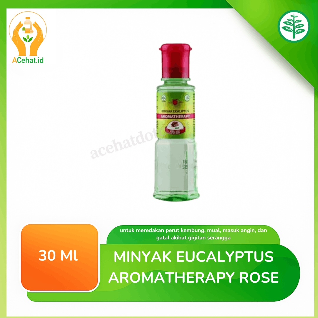 Minyak Eucalyptus Aromatherapy Rose 30 ml Cap Lang