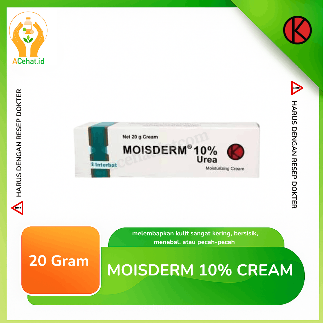 Moisderm 10% Cream 20 g