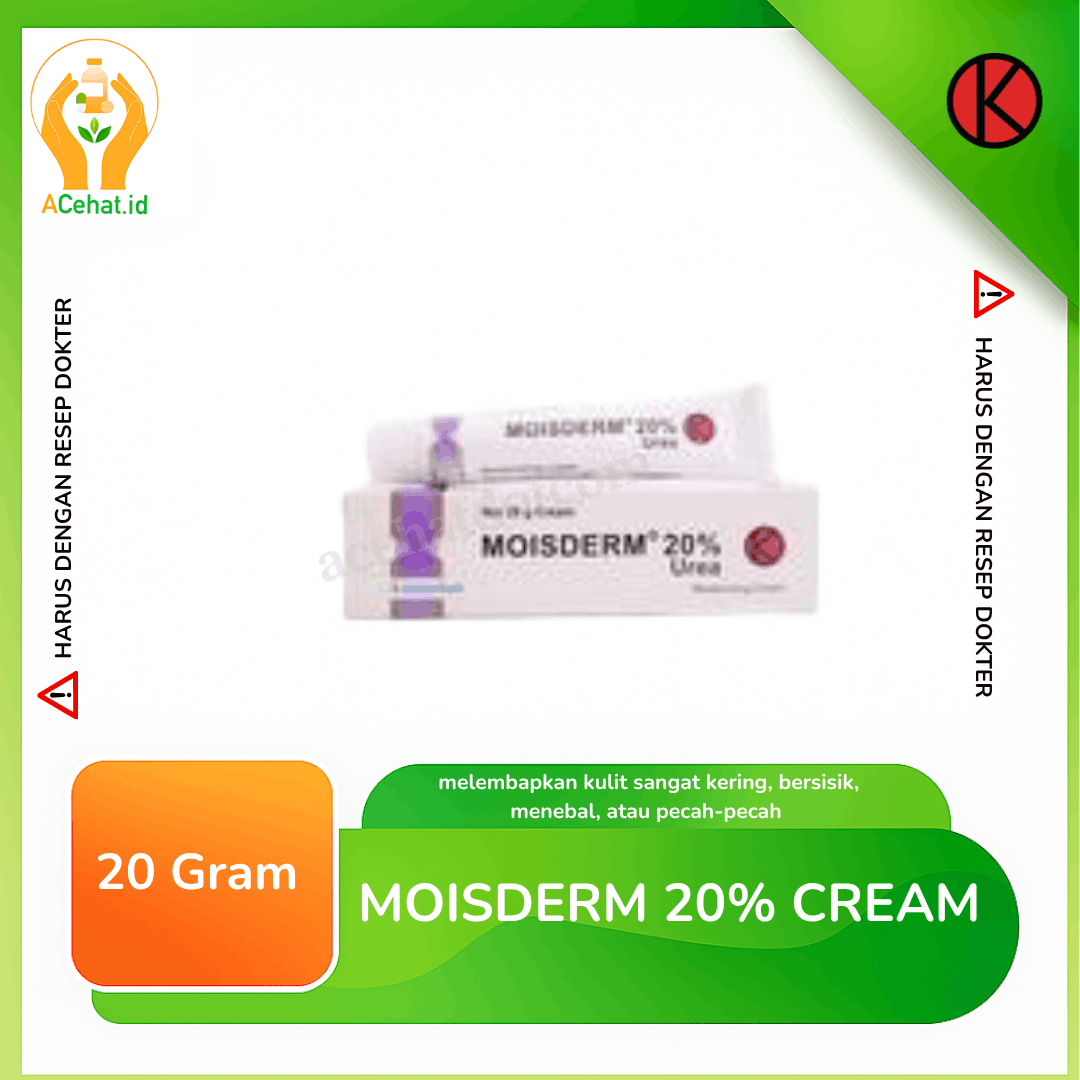Moisderm 20% Cream 20 g