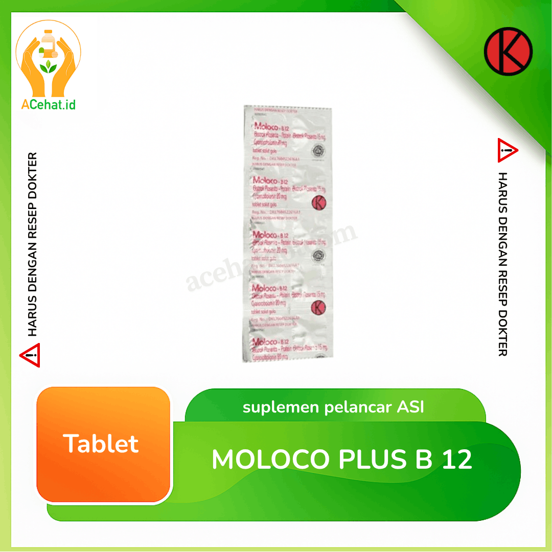 Moloco Plus B12 10 Tablet