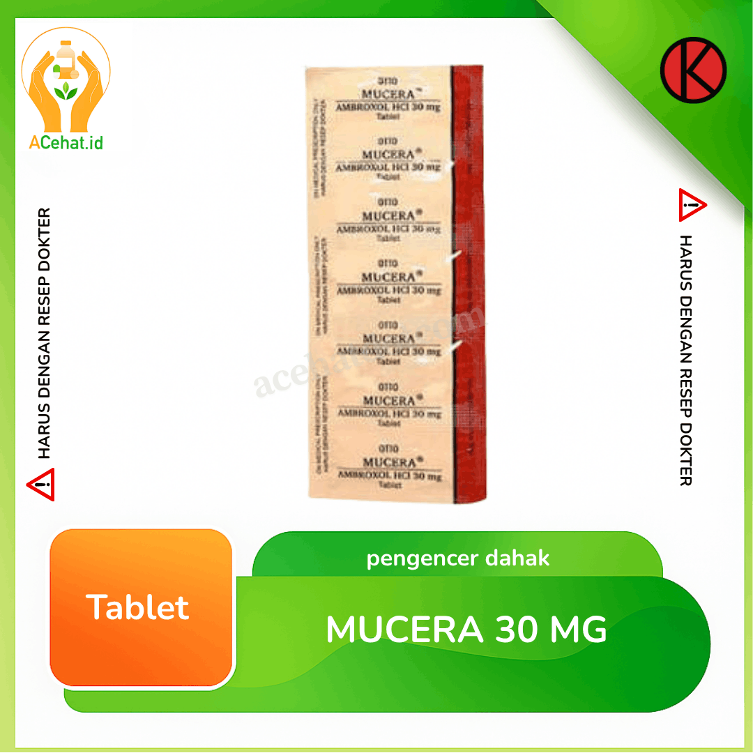 Mucera 30 mg 10 Tablet