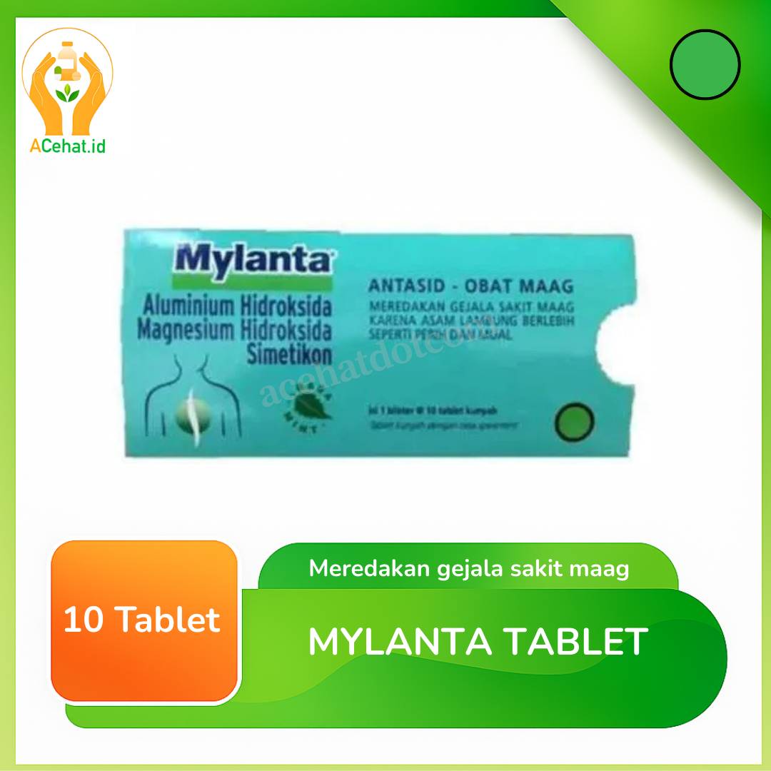 MYLANTA TAB 10 strip @10 tab