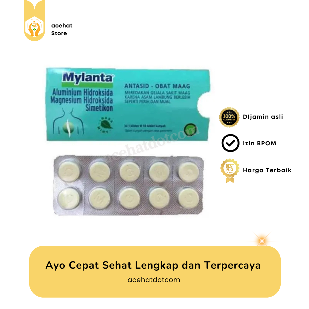 MYLANTA TAB 10 strip @10 tab