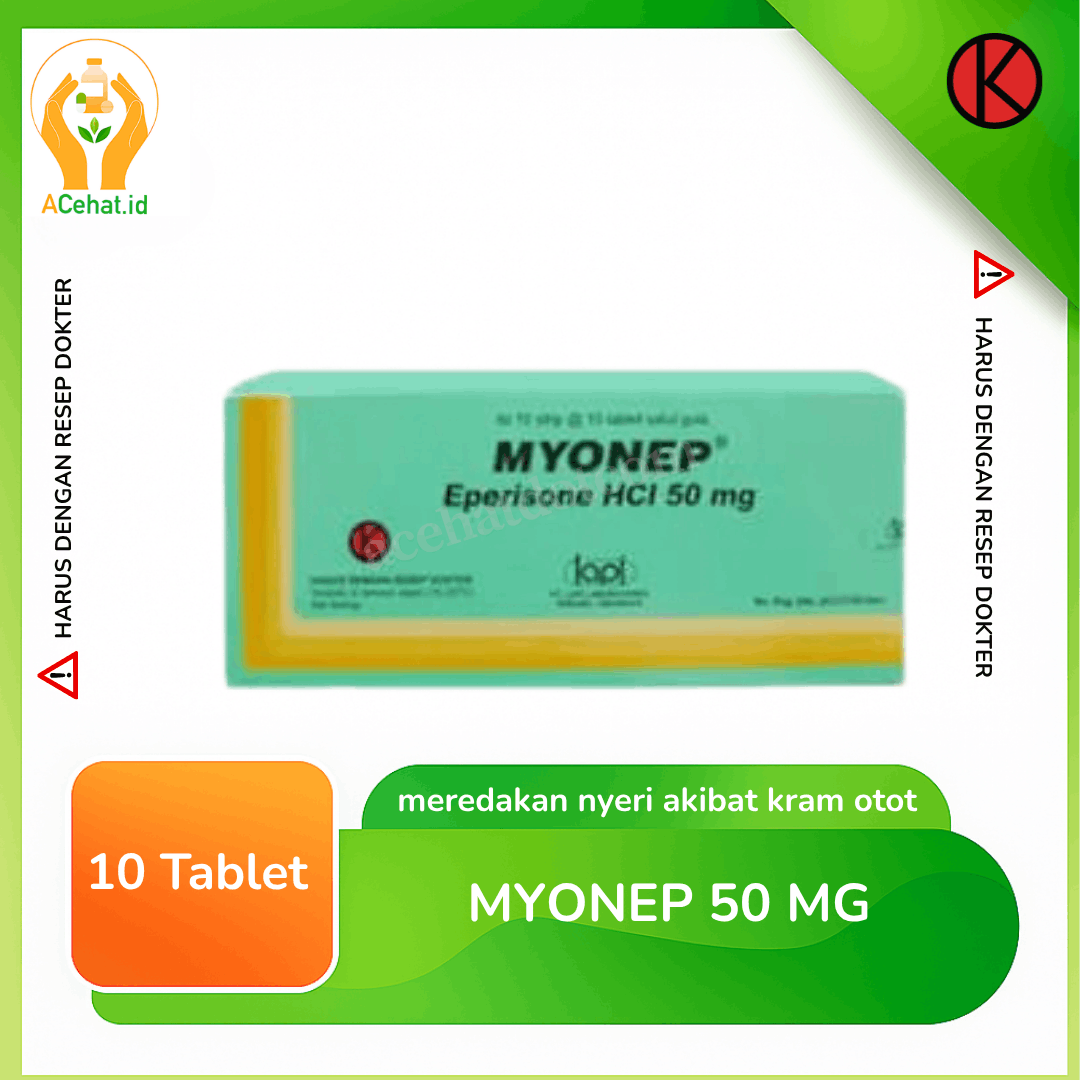 Myonep 50 mg 10 Tablet
