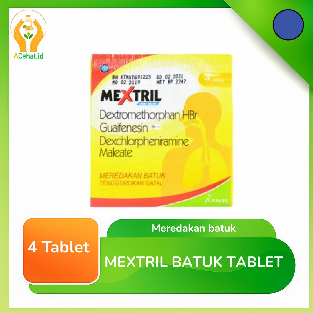 MEXTRIL BATUK KOTAK 25 STRIP @ 4 TAB 