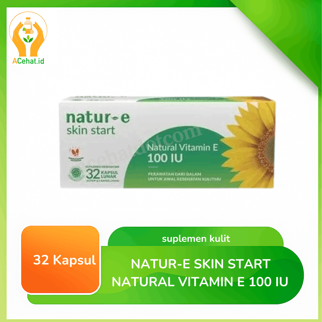 Natur-E Skin Start Natural Vitamin E 100 IU 32 Kapsul