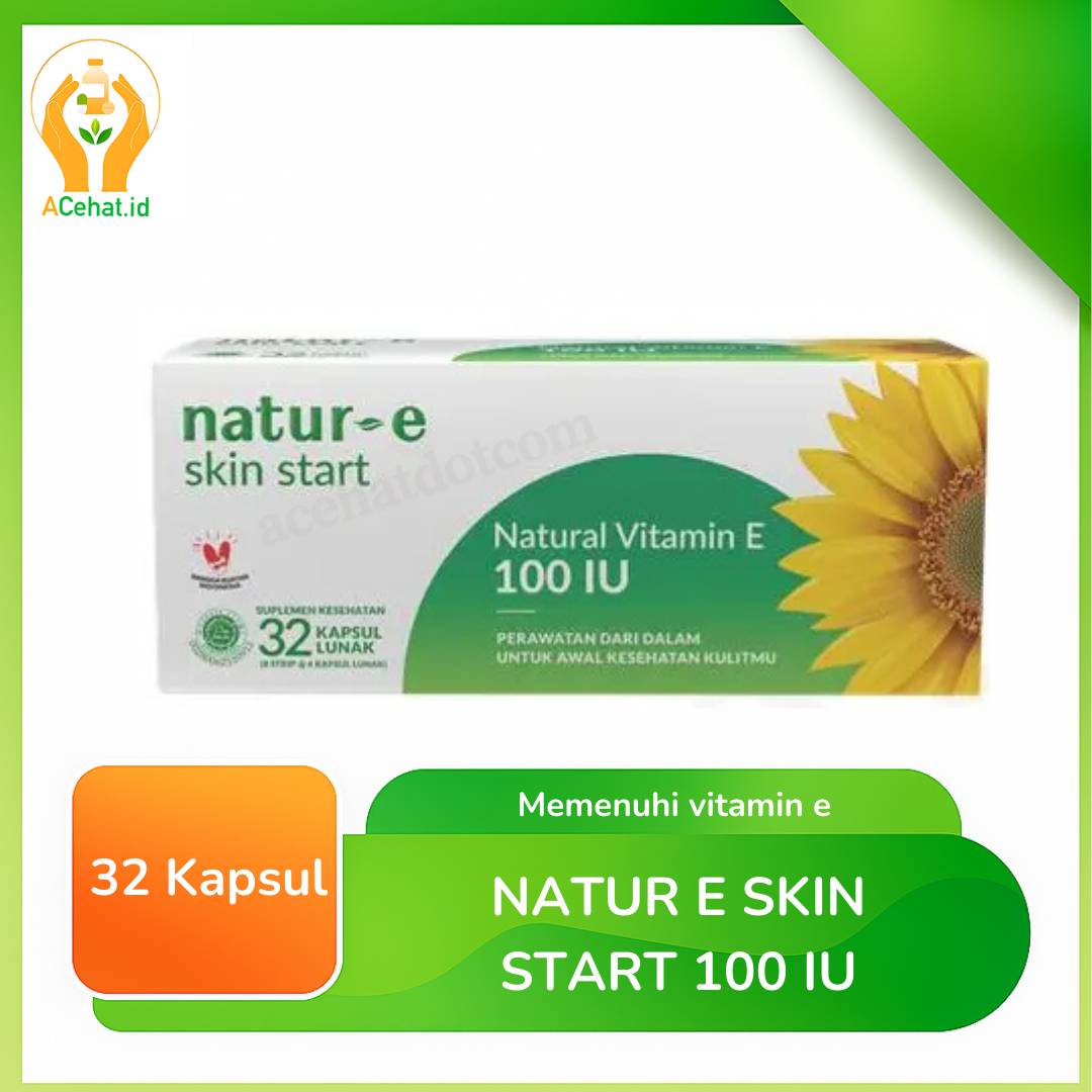 NATUR E SKIN START NAT VIT E 100 IU 32 TAB