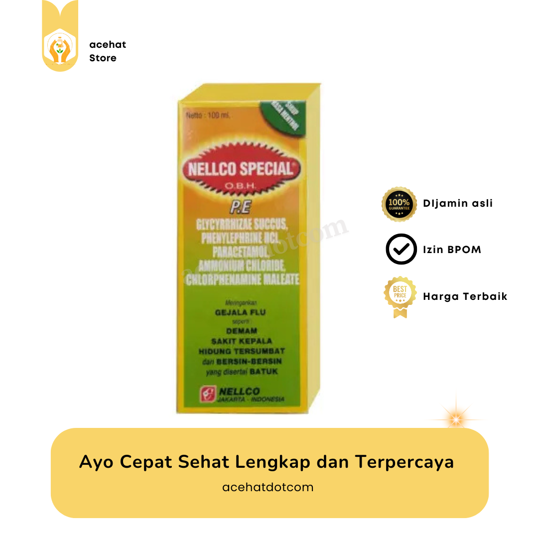 NELLCO SPECIAL OBH PE RASA MENTHOL 100 ML