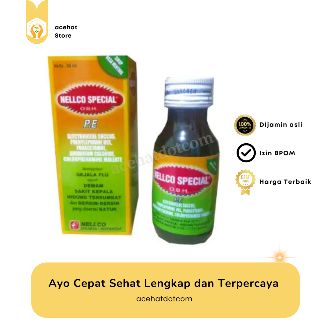 NELLCO SPECIAL OBH PE RASA MENTHOL 55 ML 