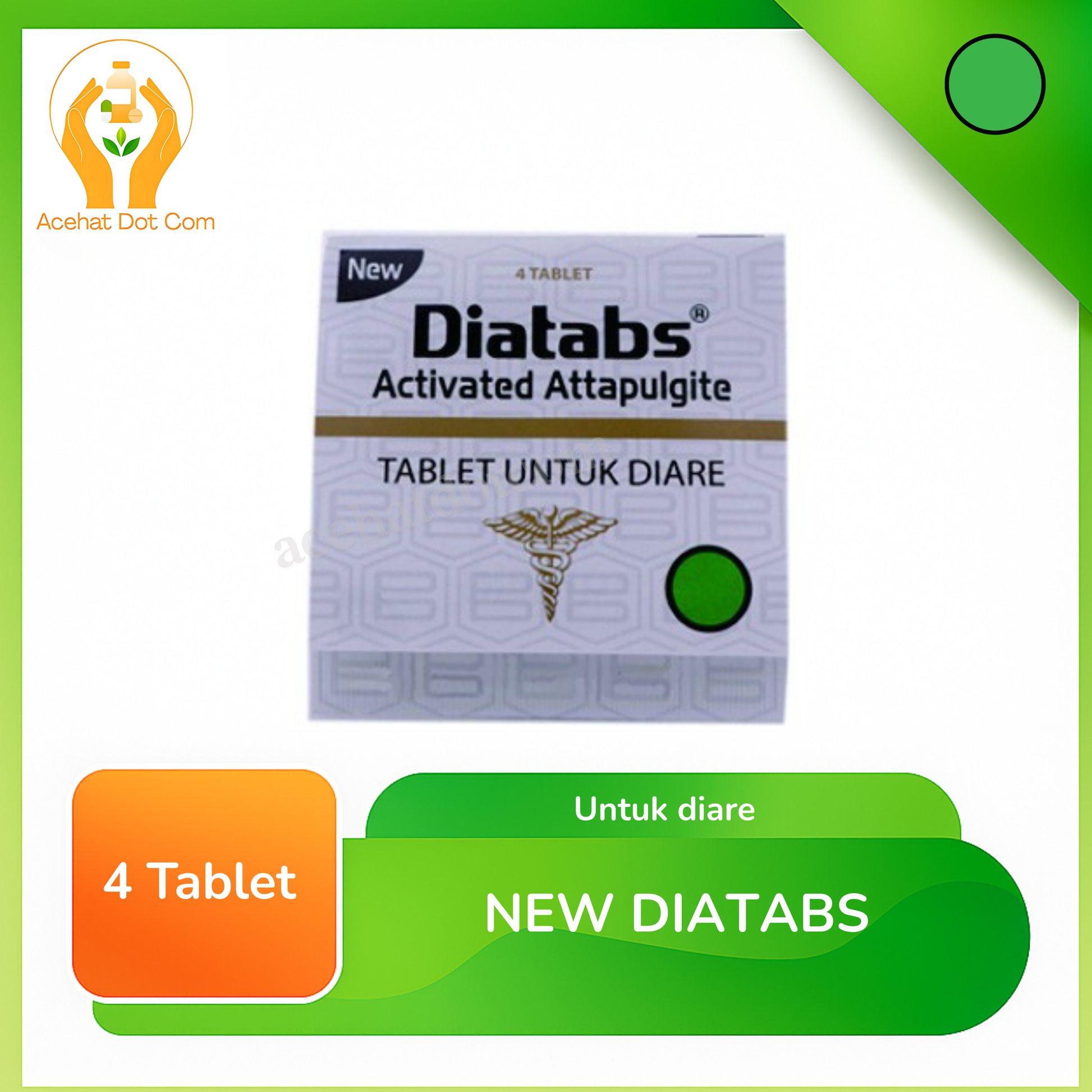 NEW DIATABS 25 strip @4 tab