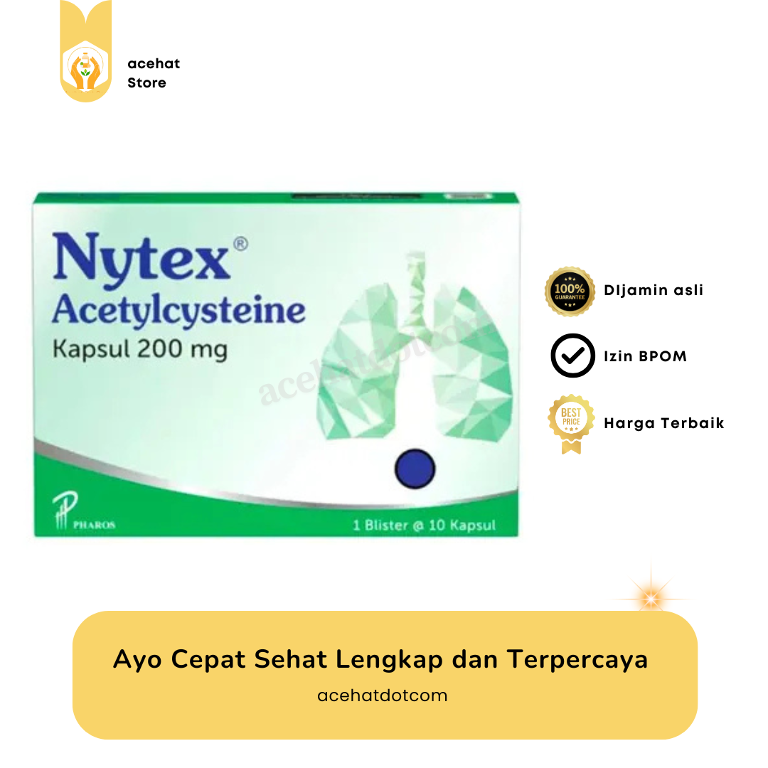 NYTEX 200 MG 1 BLISTER @10 KAPSUL