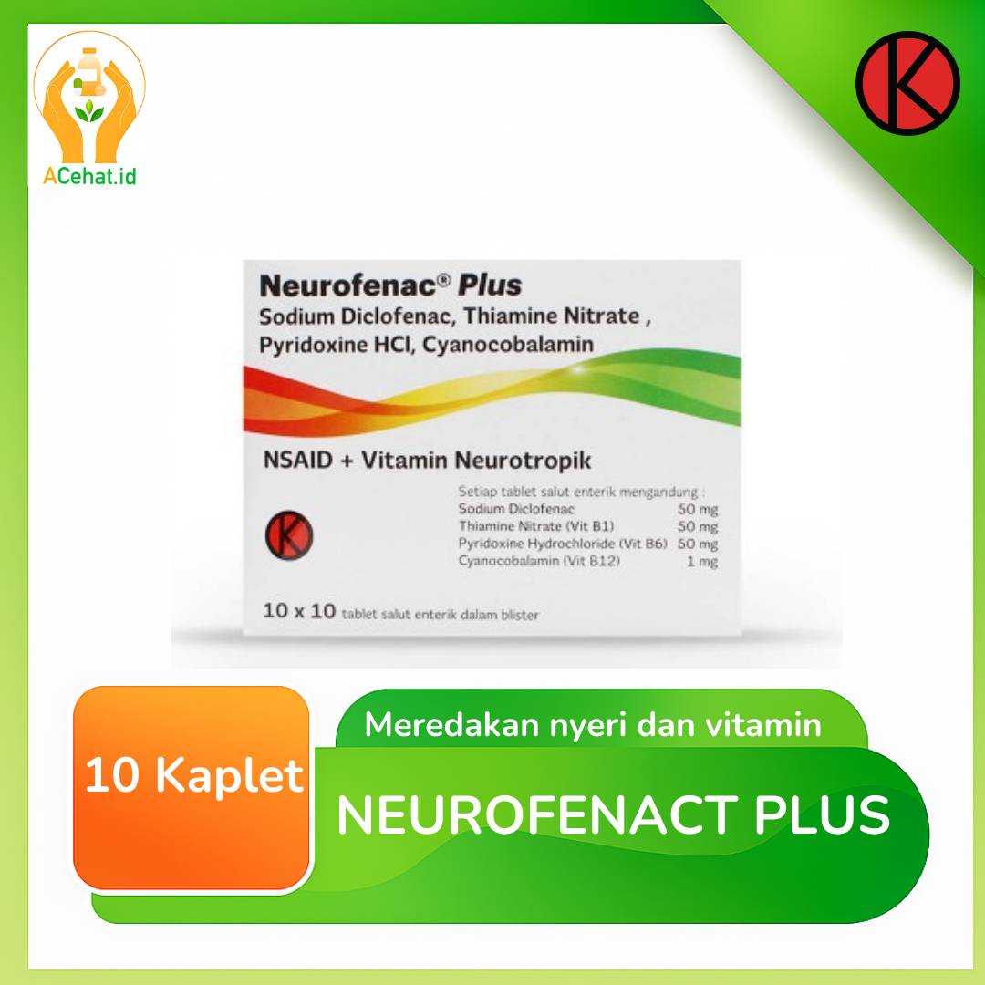 NEUROFENAC PLUS 10 strip @10 tablet 