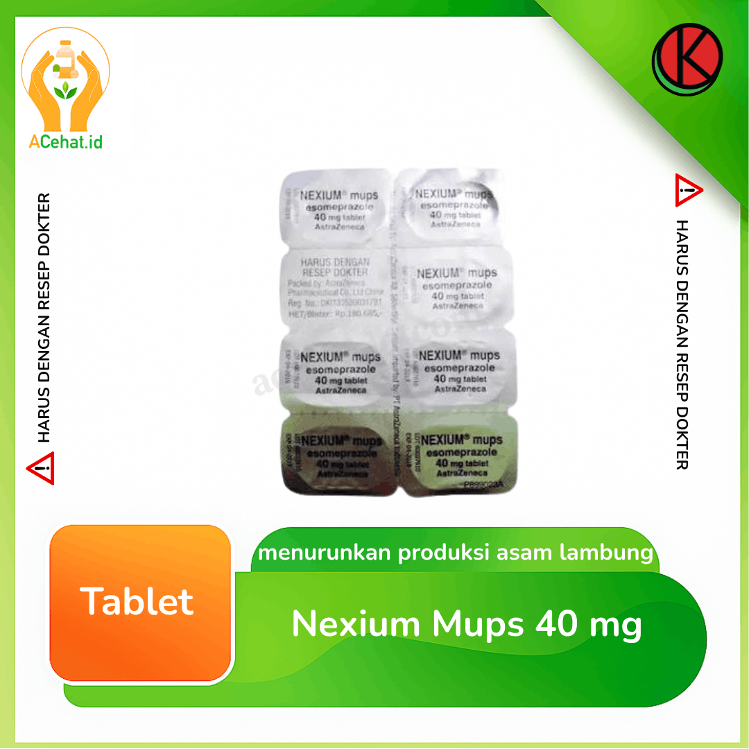 Nexium Mups 40 mg 7 Tablet