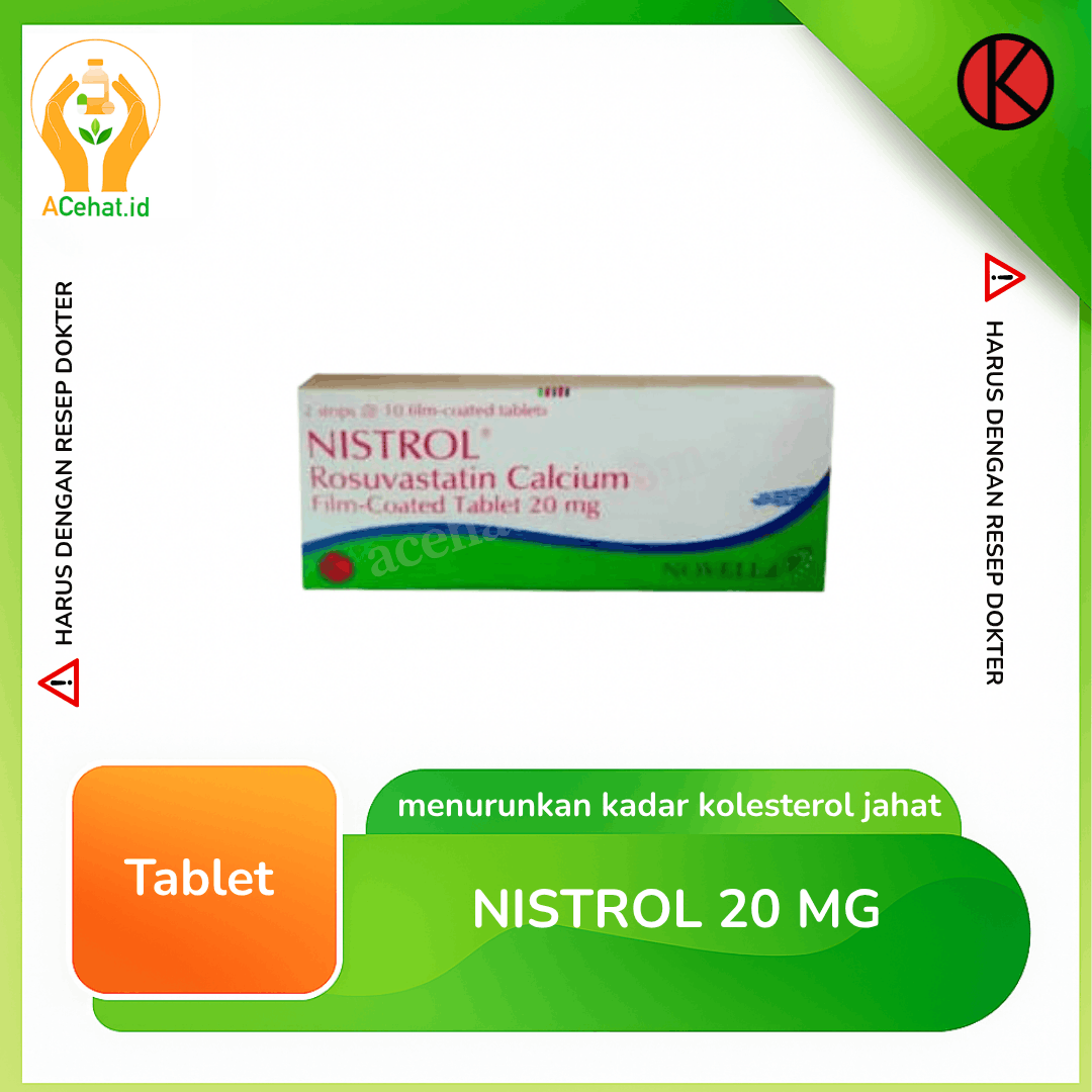Nistrol 20 mg 10 Tablet