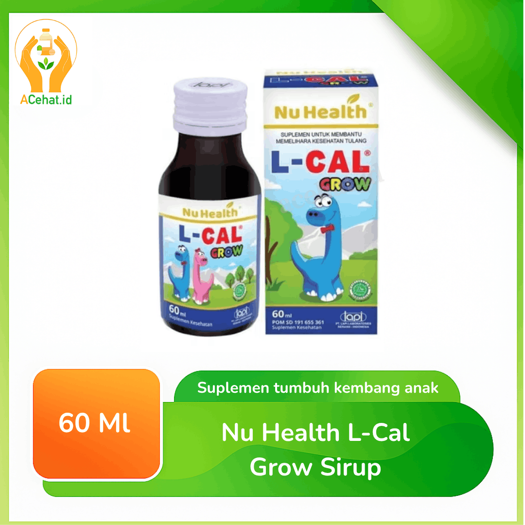 Nu Health L-Cal Grow Sirup 60 ml