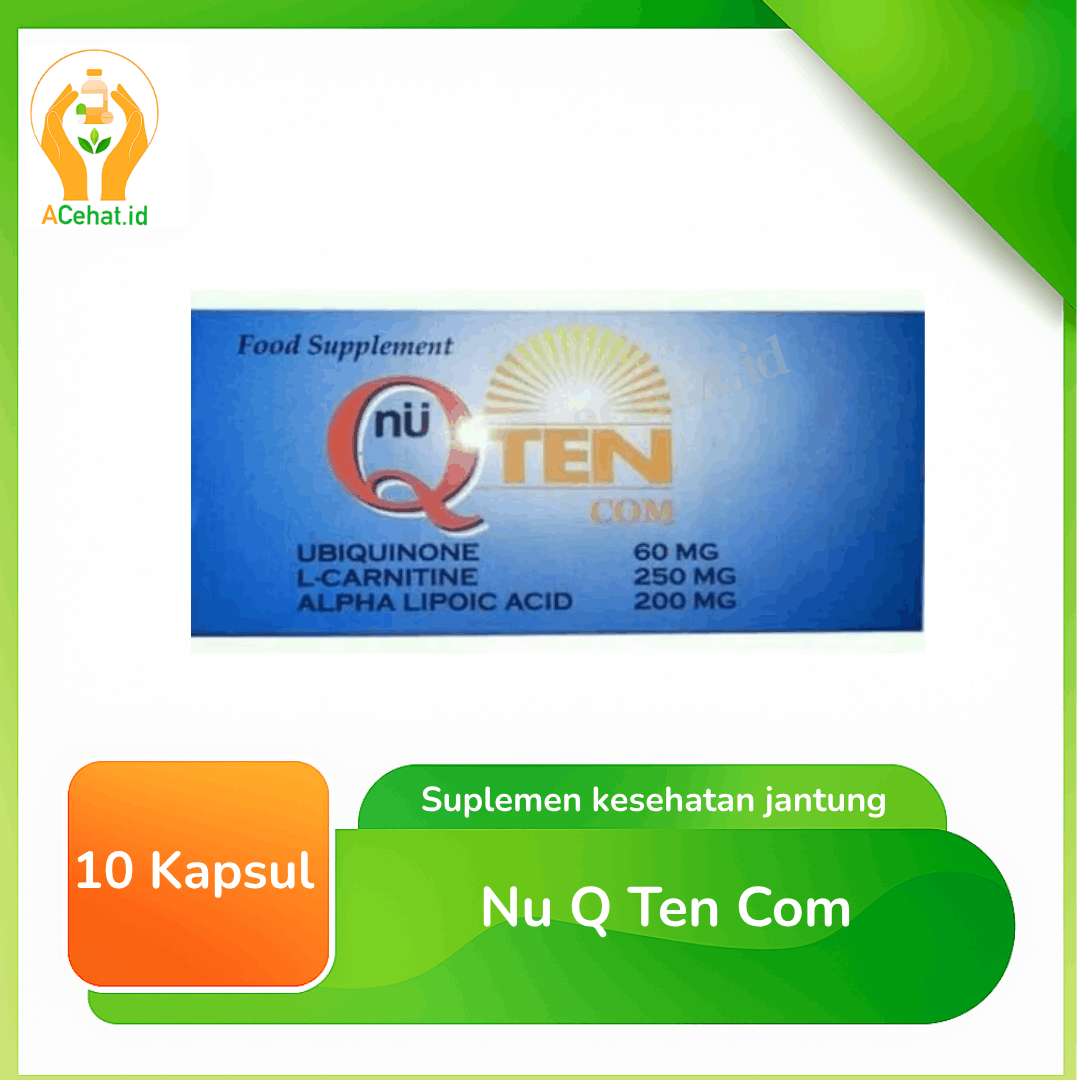 Nu Q Ten Com 10 Kapsul