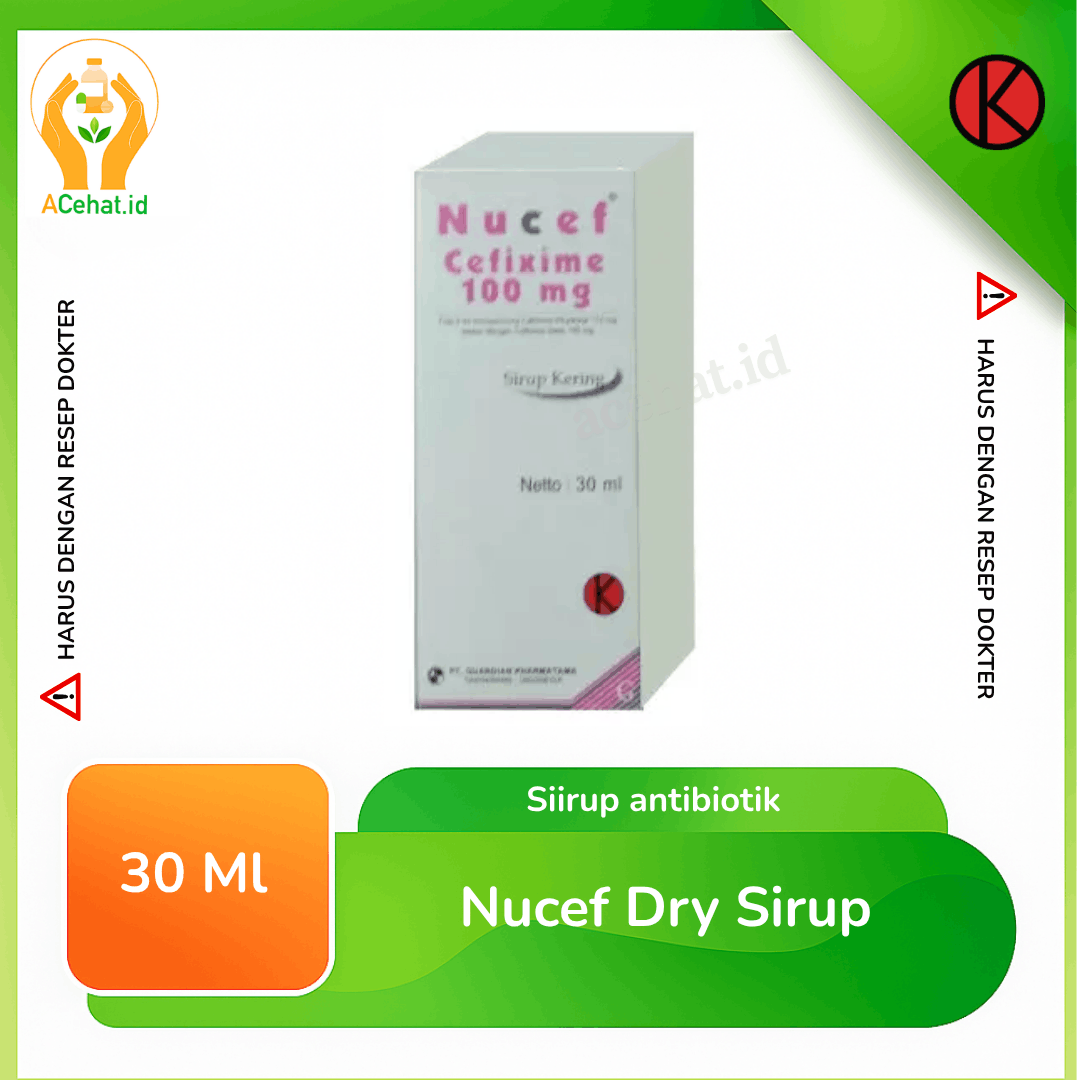 Nucef Dry Sirup 30 ml