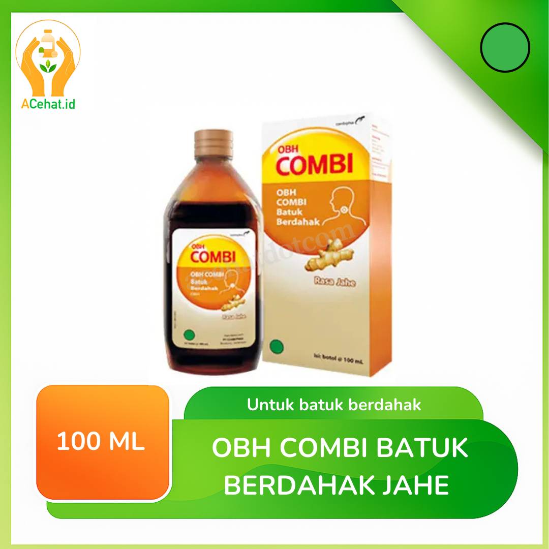OBH COMBI BATUK BERDAHAK JAHE 100 ML 