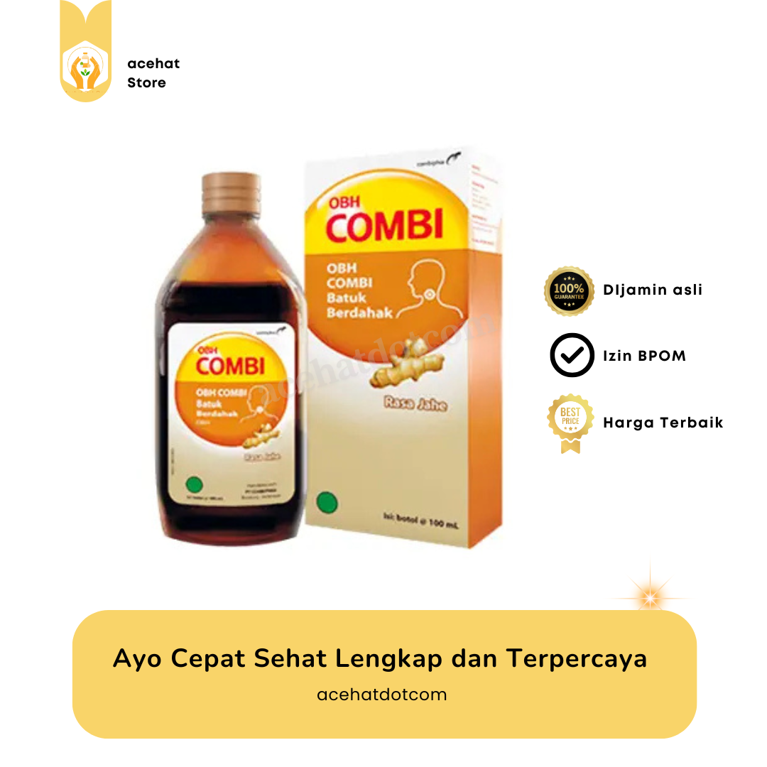 OBH COMBI BATUK BERDAHAK JAHE 100 ML 