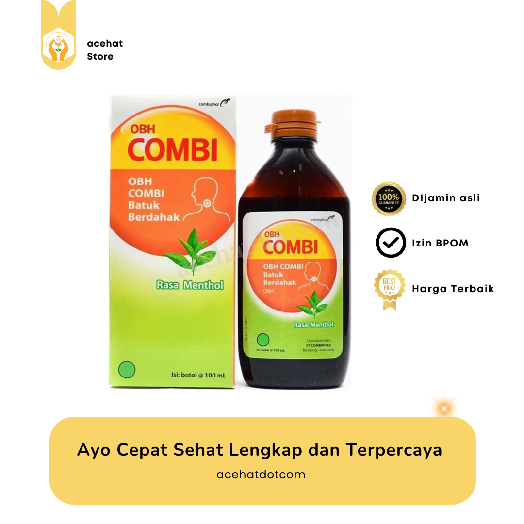 OBH COMBI BATUK BERDAHAK MENTHOL 100 ML 