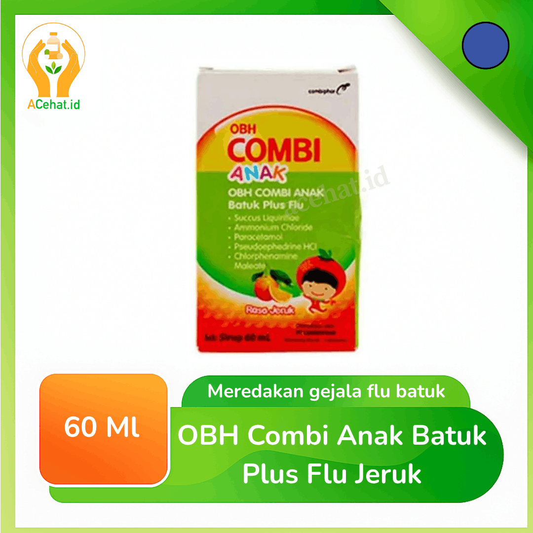 OBH Combi Anak Batuk Plus Flu Jeruk 60 ml