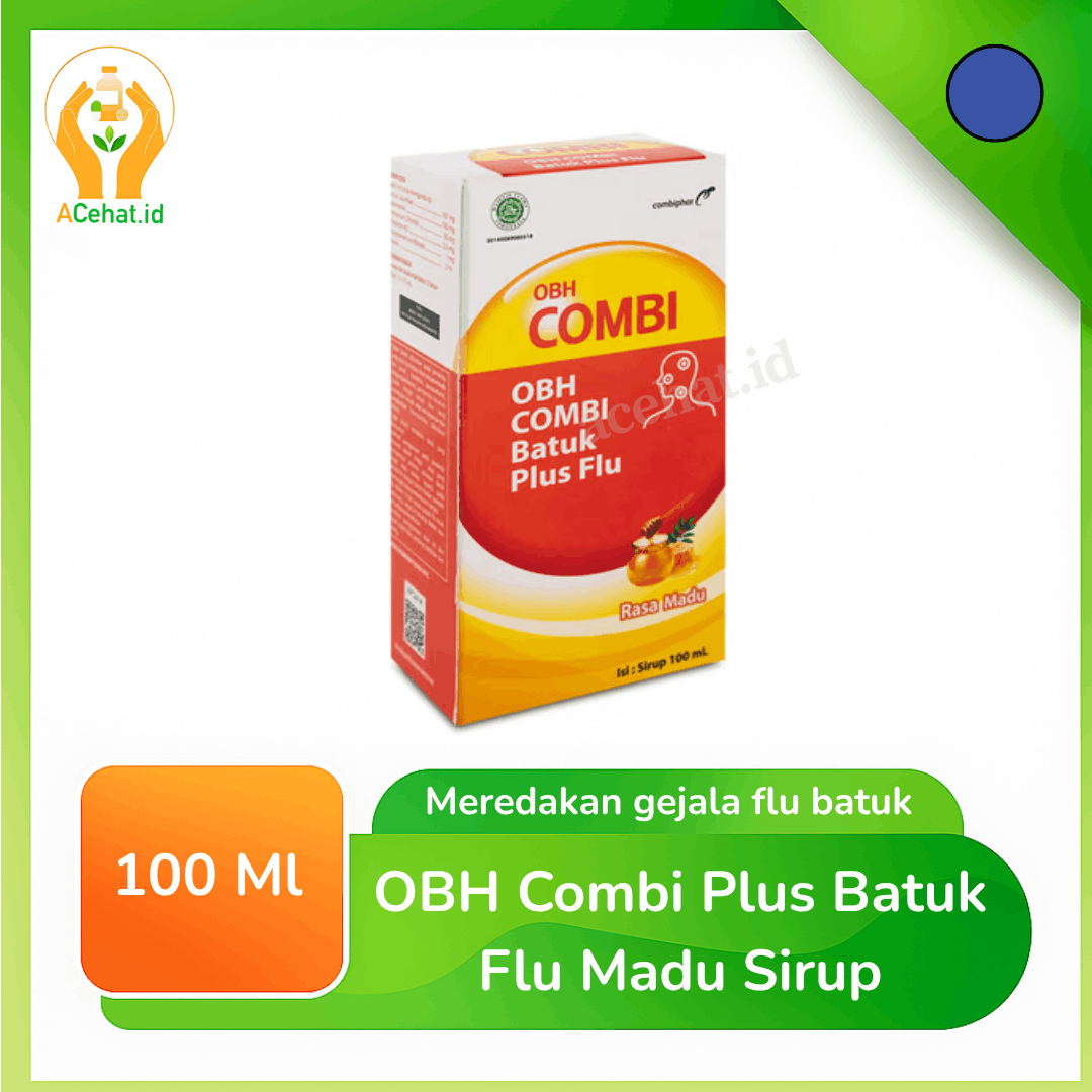 OBH Combi Plus Batuk Flu Madu Sirup 100 ml