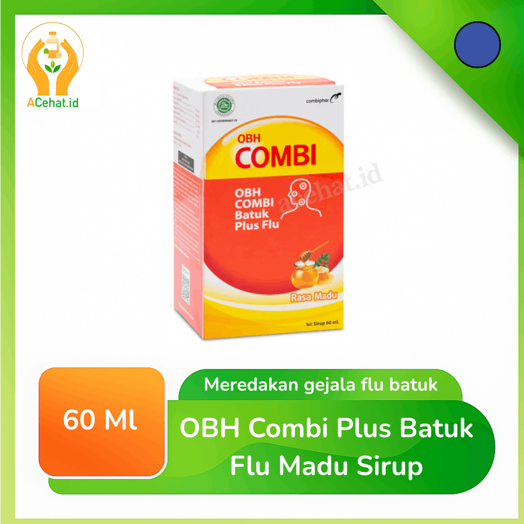 OBH Combi Plus Batuk Flu Madu Sirup 60 ml