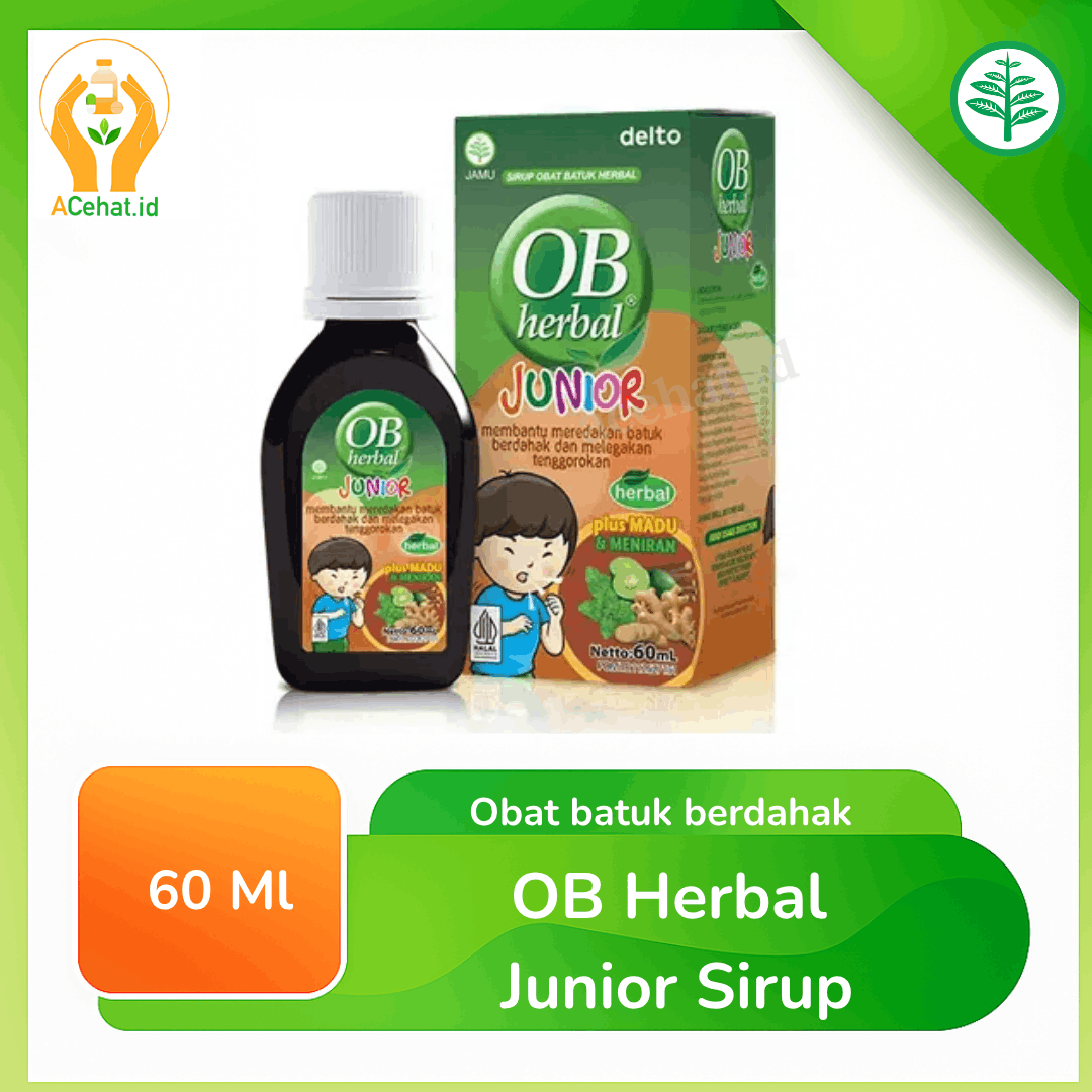 OB Herbal Junior Sirup 60 ml