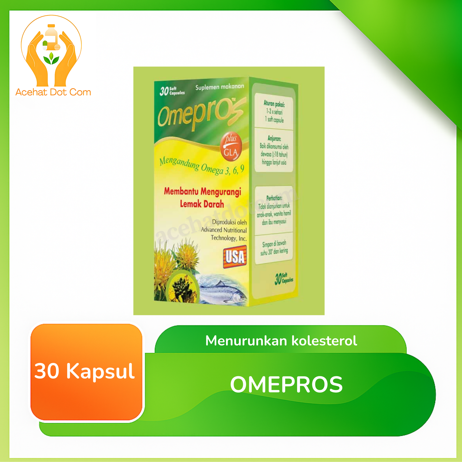 OMEPROS 30 SOFT CAPSULE
