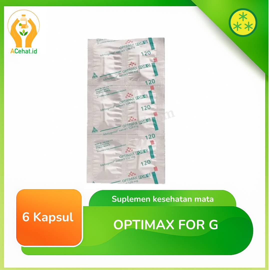 OPTIMAX FOR G 5 strip @6 kapsul